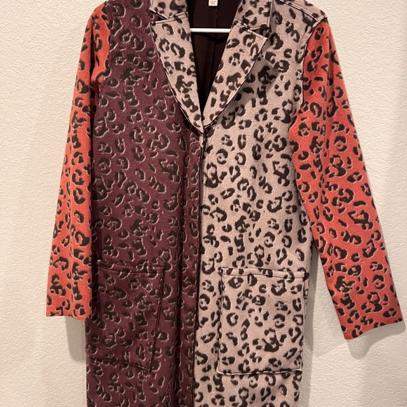 Cheetah print trench - Picture 4 of 5